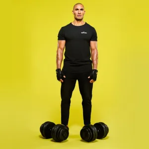 Gyronetics Sada jednoručných činiek, plast, 30 kg, 25 mm