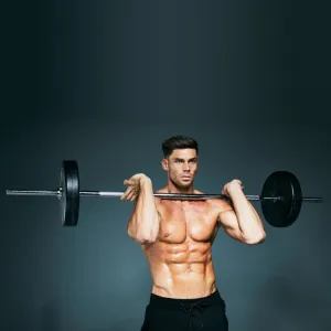 Gorilla Sports Činková tyč 10 kg, 170 cm, chróm