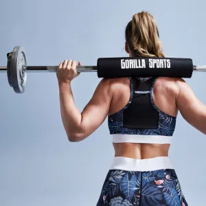 Gorilla Sports Činková tyč, chróm, pružinový zámok, 170 cm