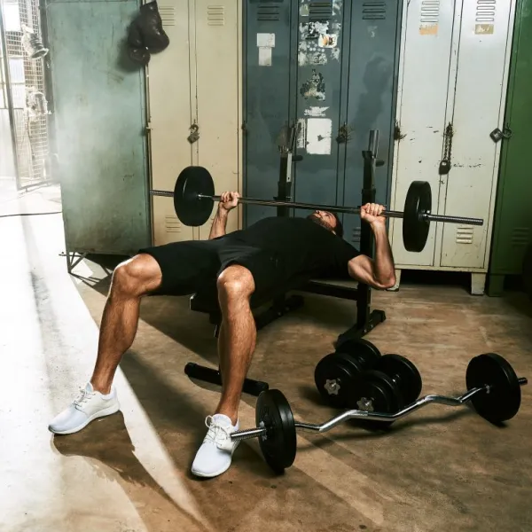 Gorilla Sports Sada plastových kotúčov, 8 kusov, 30 kg