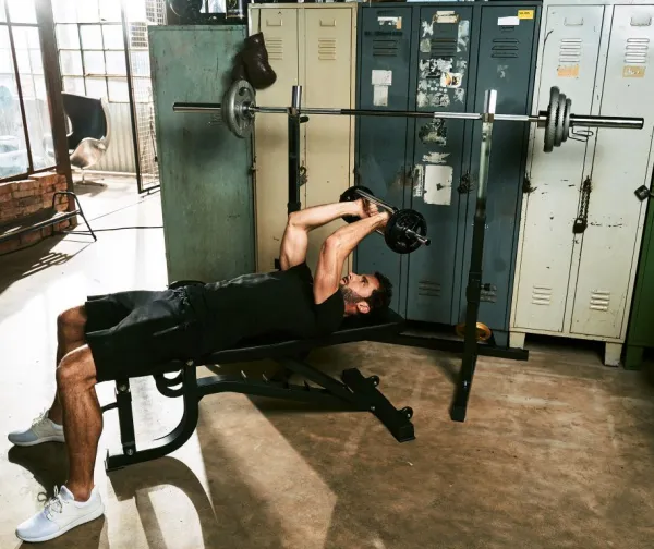 Gorilla Sports Profesionálna multifunkčná lavička, 140 cm