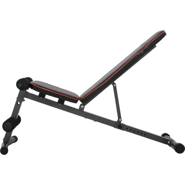 Gorilla Sports Multifunkčná nastaviteľná lavička, 138 cm