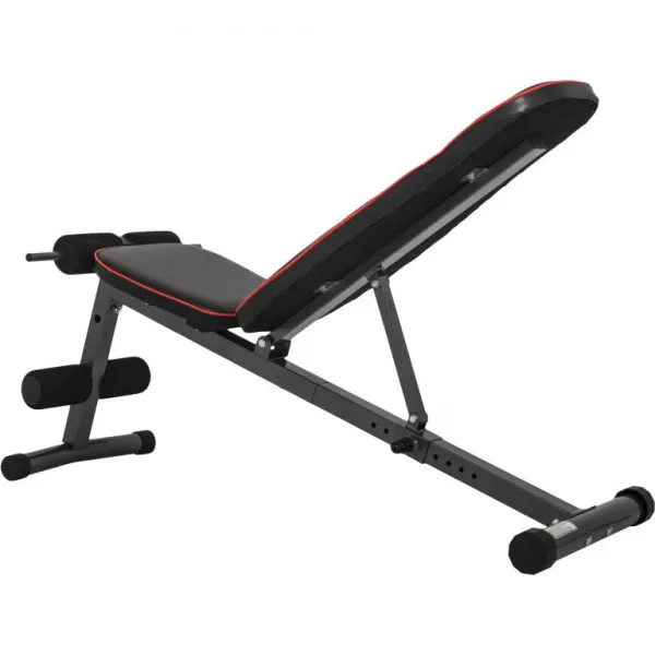 Gorilla Sports Multifunkčná nastaviteľná lavička, 138 cm
