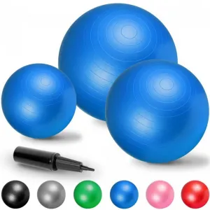 Gorilla Sports Gymnastická lopta, 75 cm, modrá