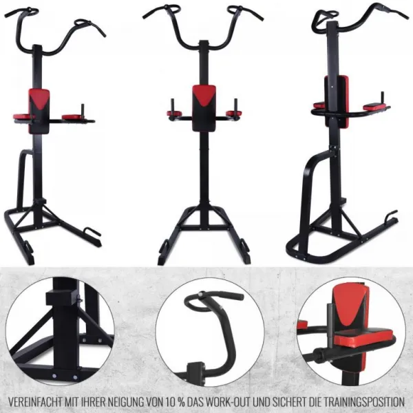 Gorilla Sports Multifunkčná pull-up stanica, 120 x 235 cm