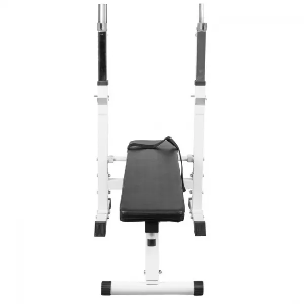 Gorilla Sports Posilňovacia lavica II + nakladací set 100 kg