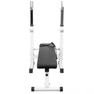 Gorilla Sports Posilňovacia lavica II + nakladací set 100 kg