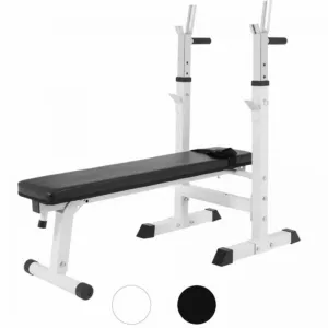 Gorilla Sports Posilňovacia lavica II + nakladací set 100 kg
