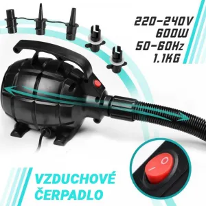 Physionics Airtrack nafukovacia žinenka, 4 m, zelená