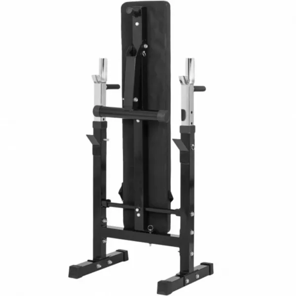 Gorilla Sports Posilňovacia lavica II + nakladací set 100 kg