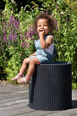 Záhradný stolík Keter Cool Stool Grafit P91128