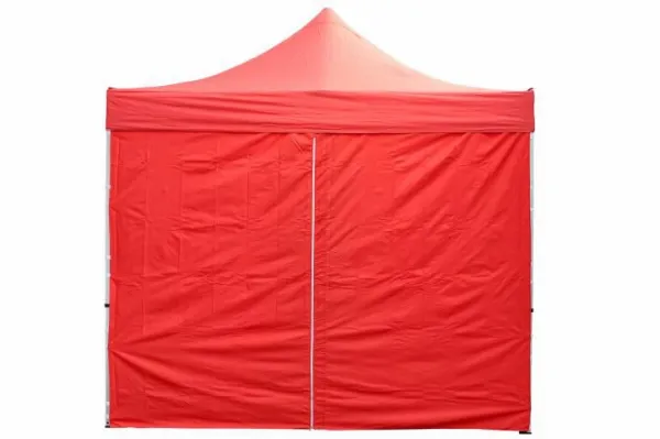 Garthen PROFI 30693 Sada 2 bočných stien pre záhradný stan 3 x3 m červená