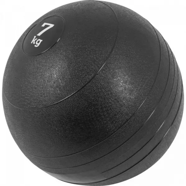 Gorilla Sports Sada slamball medicinbalov, čierna, 3 ks, 15 kg