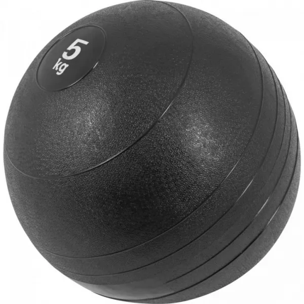 Gorilla Sports Sada slamball medicinbalov, čierna, 3 ks, 15 kg
