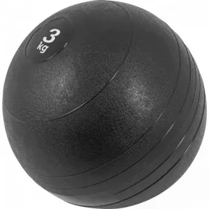 Gorilla Sports Sada slamball medicinbalov, čierna, 3 ks, 15 kg