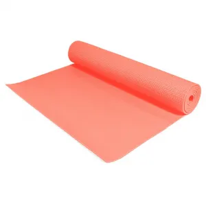 Gorilla Sports Podložka na jogu z PVC, koralová