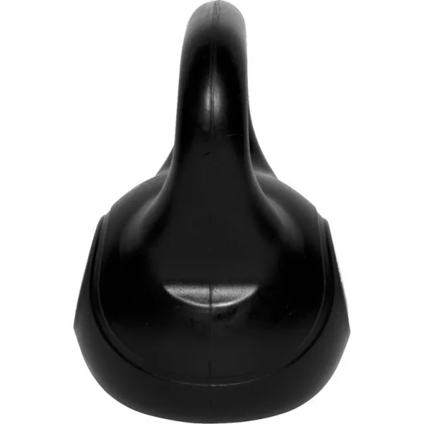 Gorilla Sports Kettlebell činka, plast, čierna, 20 kg