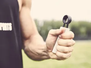 Gorilla Sports Posilovač rukou, 200 lbs