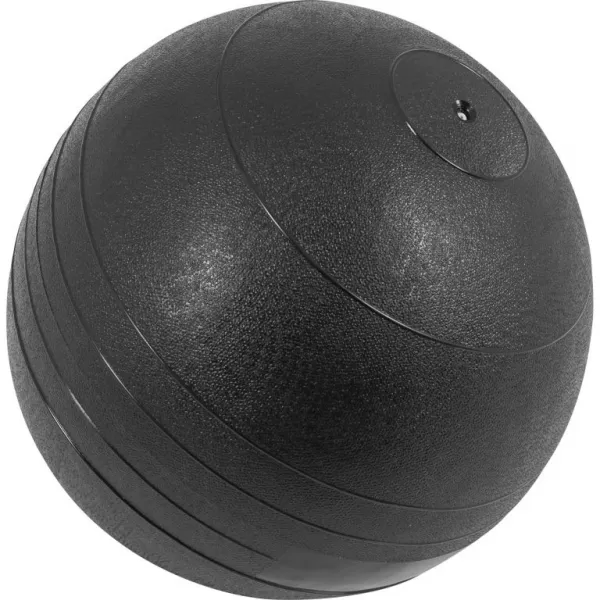 Gorilla Sports Slamball medicinbal, čierny, 3 kg