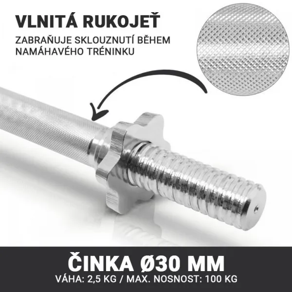 Gorilla Sports Sada činiek s plastovými kotúčmi, 30 kg