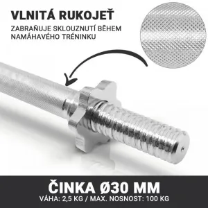 Gorilla Sports Sada činiek s plastovými kotúčmi, 30 kg