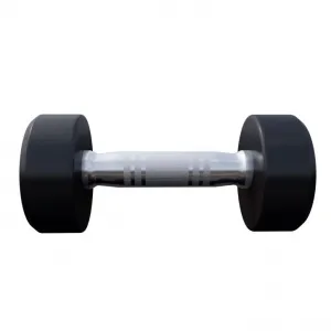 Gorilla Sports Jednoručná činka čierno/biela, 5 kg