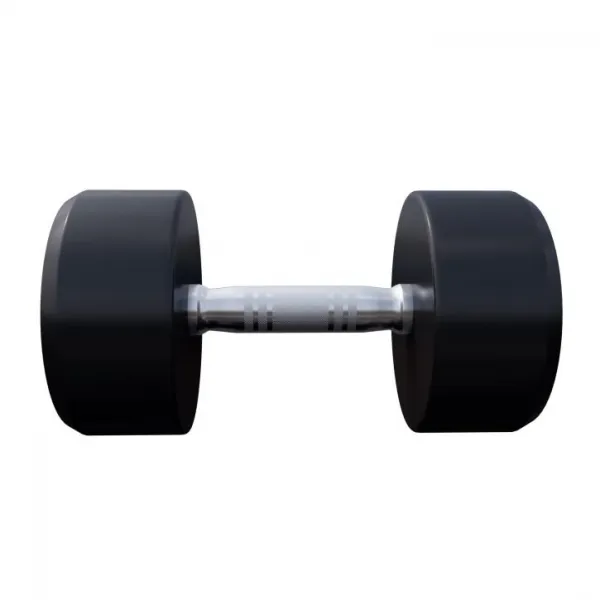 Gorilla Sports Jednoručná činka čierno/biela, 15 kg