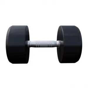 Gorilla Sports Jednoručné činky čierno/biele, 2 x 20 kg