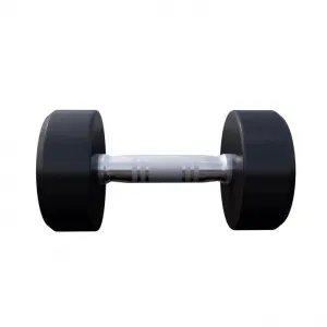 Gorilla Sports Jednoručná činka čierno/biela, 7,5 kg