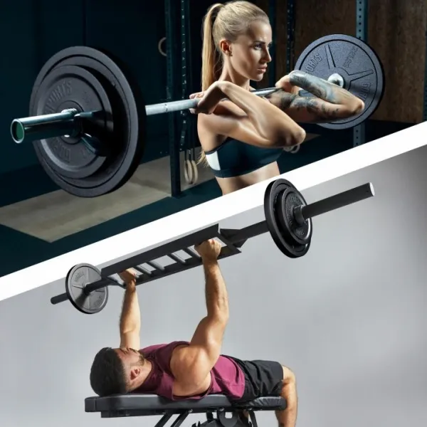Gorilla Sports Záťažový kotúč 50/51 mm, 2,5 kg