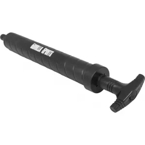 Gorilla Sports Pumpička na loptu, čierna, 30 cm