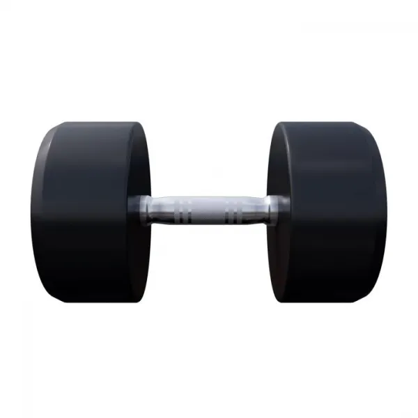 Gorilla Sports Jednoručné činky čierno/biele, 2 x 30 kg