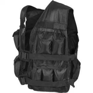 Gorilla Sports záťažová vesta, čierna, 30 kg