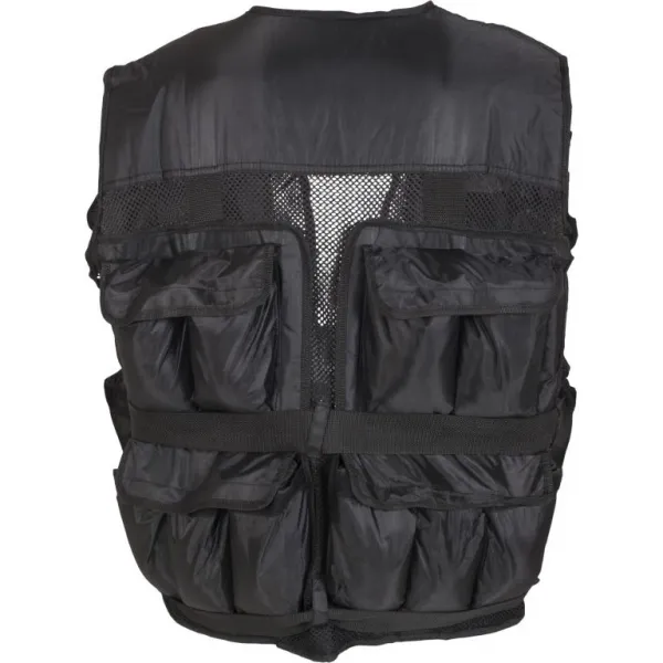 Gorilla Sports záťažová vesta, čierna, 30 kg