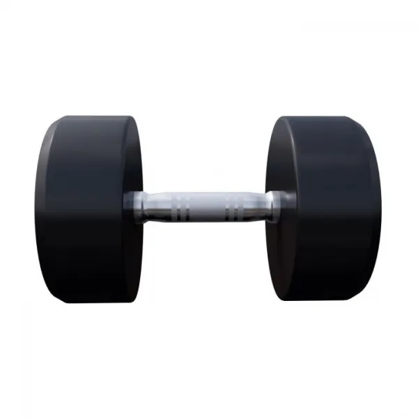 Gorilla Sports Jednoručná činka čierno/biela, 25 kg