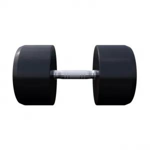 Gorilla Sports Jednoručná činka čierno/biela, 40 kg