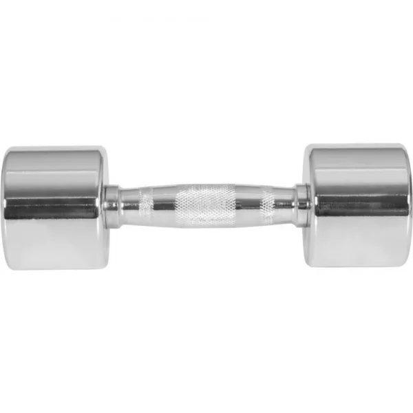 Gorilla Sports Pochrómované jednoručné činky, 2 x 5 kg
