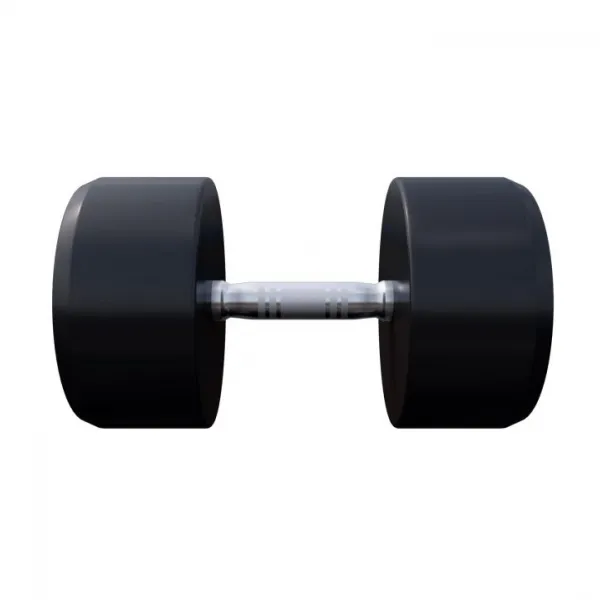 Gorilla Sports Jednoručná činka čierno/biela, 35 kg