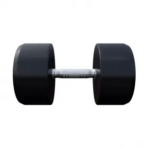 Gorilla Sports Jednoručná činka čierno/biela, 35 kg