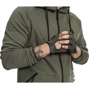 Gorilla Sports Tréningové rukavice, khaki, XS