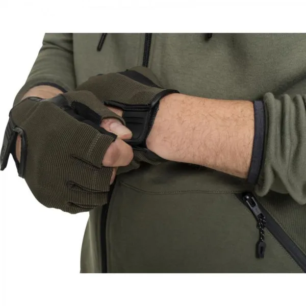 Gorilla Sports Tréningové rukavice, khaki, XS