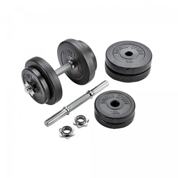 Gorilla Sports Sada činiek z plastu 60 kg