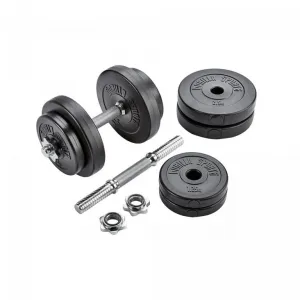 Gorilla Sports Sada činiek z plastu 60 kg