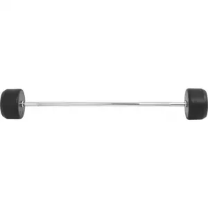 Gorilla Sports Činka s gumovými kotúčmi, 45 kg