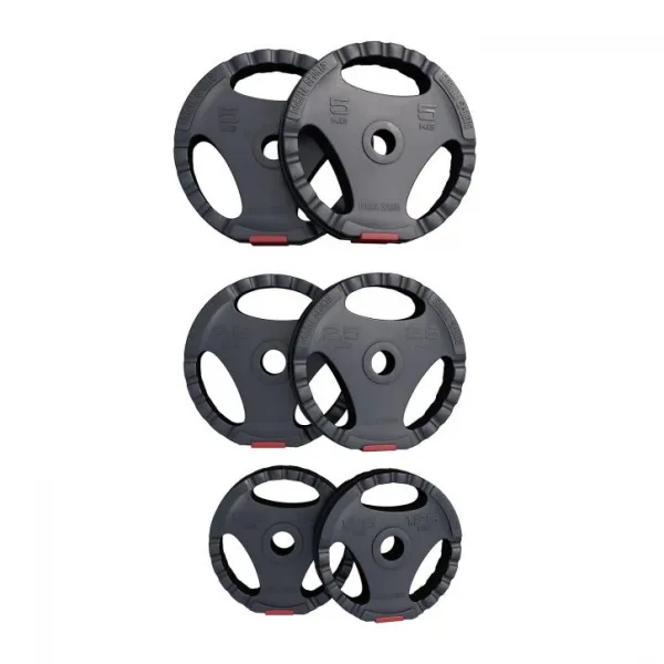 Gorilla Sports Nakladací činkový set, 25 kg