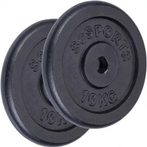 SCSports Liatinové kotúče, 2 x 10 kg
