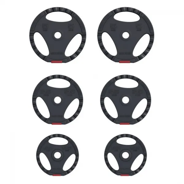 Gorilla Sports Nakladací činkový set, 25 kg