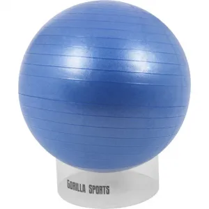 Gorilla Sports Stojan na gymnastickú loptu, priehľadný