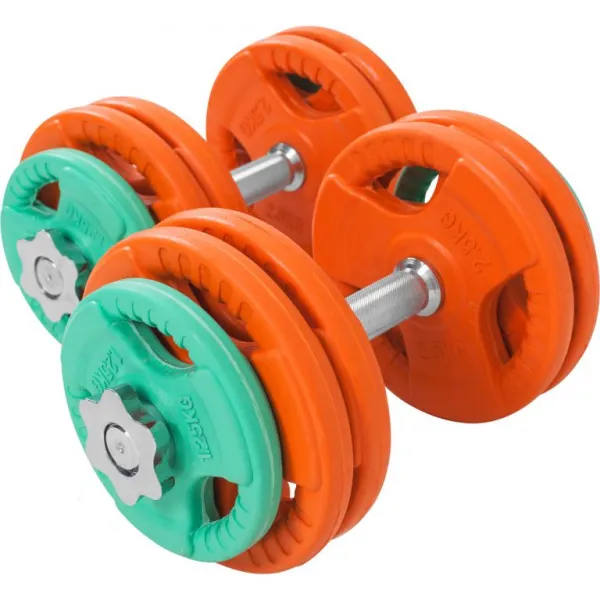 Gorilla Sports Sada činiek s hviezdicovým zámkom, 30 kg