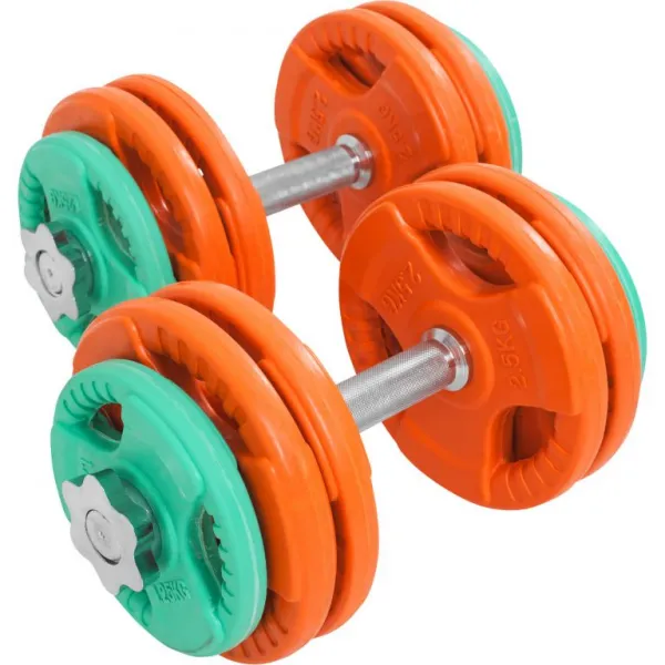 Gorilla Sports Sada činiek s hviezdicovým zámkom, 30 kg
